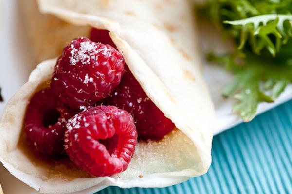 eggless crêpe voor ei-allergieën