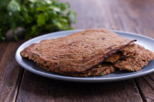 Low carb cilantro tortilla's