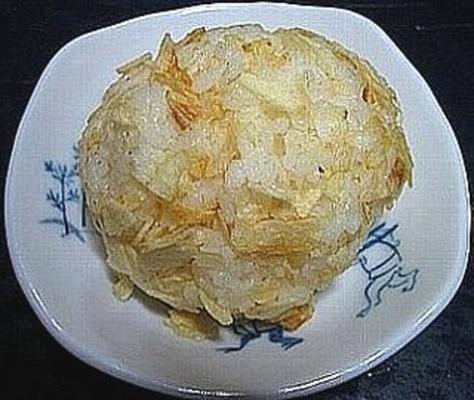 meest luie onigiri rijst bal