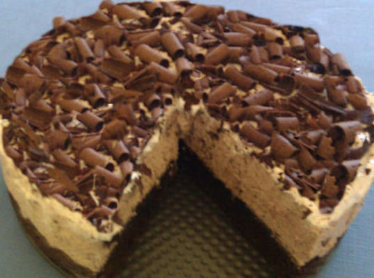 chocolade kahlua mousse cake