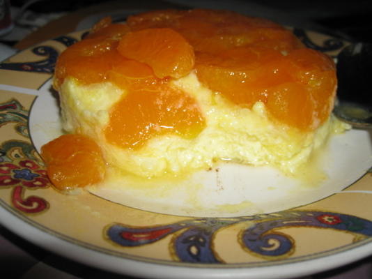 flan de naranja (oranje vla)