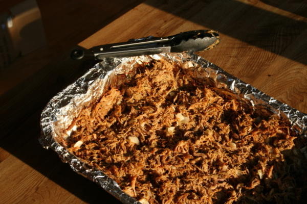 sappige, smaakvolle carnitas (geen reuzel)