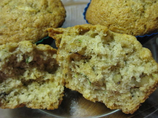 courgette havermout muffins