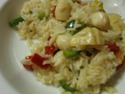 coquille en chili paella