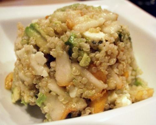 peer en avocado quinoa salade