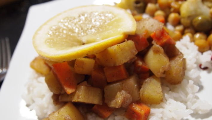 tajine bil khodar (plantaardige tagine)