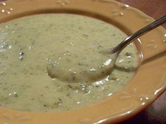 slowcooker broccoli cheddar soep