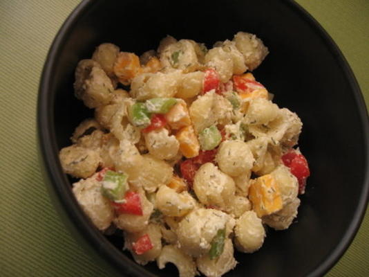 pasta met gedroogde pasta