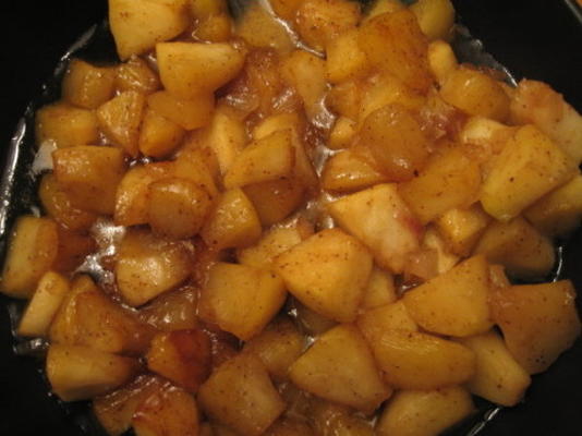 bourbon beboterde appelplakken