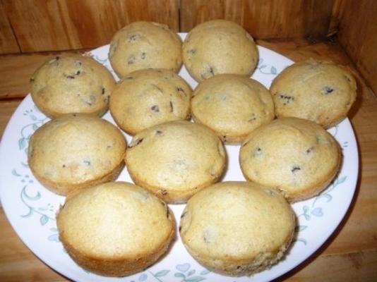 mais cranberry muffins (geen tarwe)