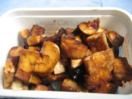 geroosterde tofu