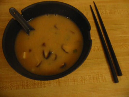 shitake miso soep