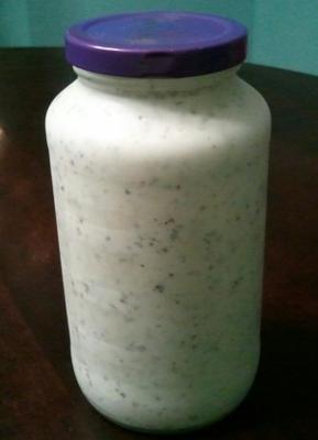 ranch dressing - laag zoutgehalte