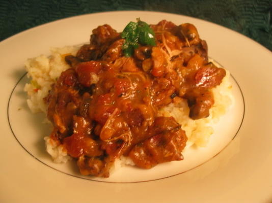 slowcooker chicken chasseur