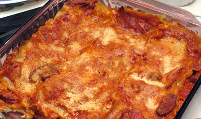 unieke tonijn-lasagne-braadpan