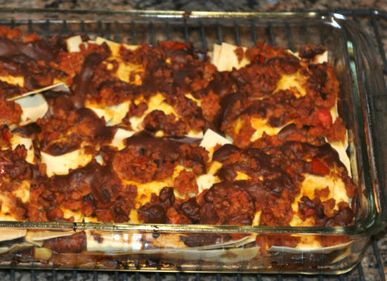 zuivelvrije lasagne