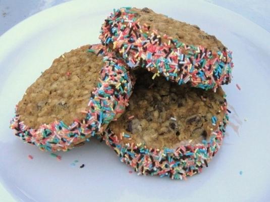 koekjesijs broodjes - chocoladekoekjes