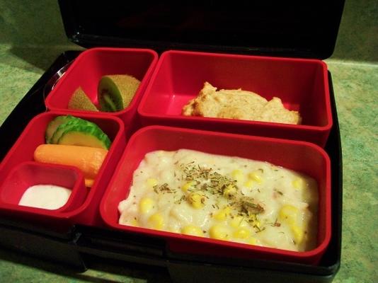 lunchbox kippenvissoep