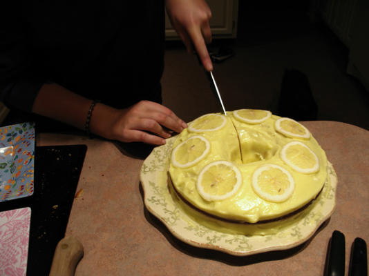 hemelse citroen chiffon cake