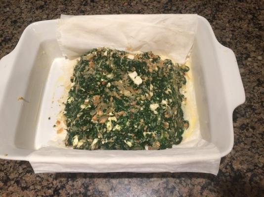 spanakopita (spinaziepastei) door ina garten