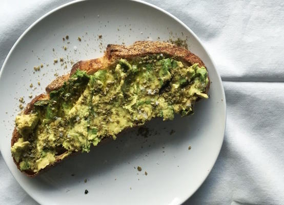 avocado-toast met za'atar