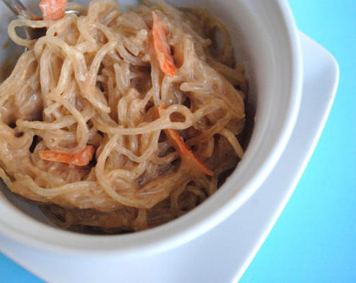 szechuan noedels (rauwe veganist)