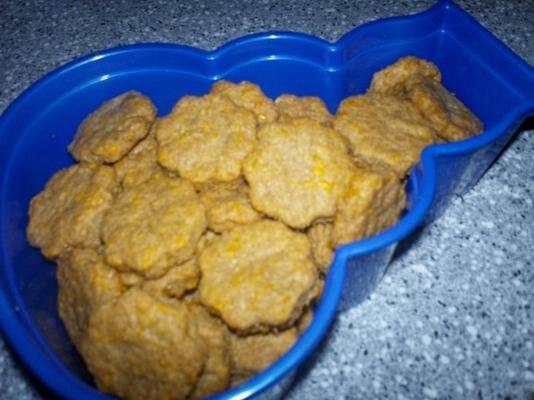gemakkelijke kaasachtige hondenkoekjes