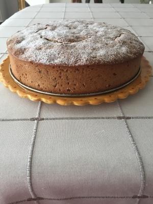 agios fanourios cake - fanouropita (gekruide rozijnen cake zonder eieren)