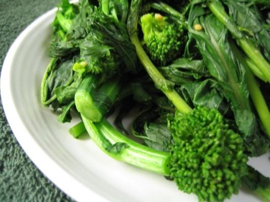 gestoomde broccoli rabe