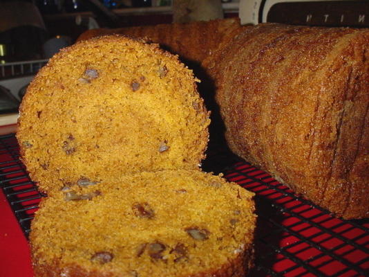 koffie kan pompoenbrood