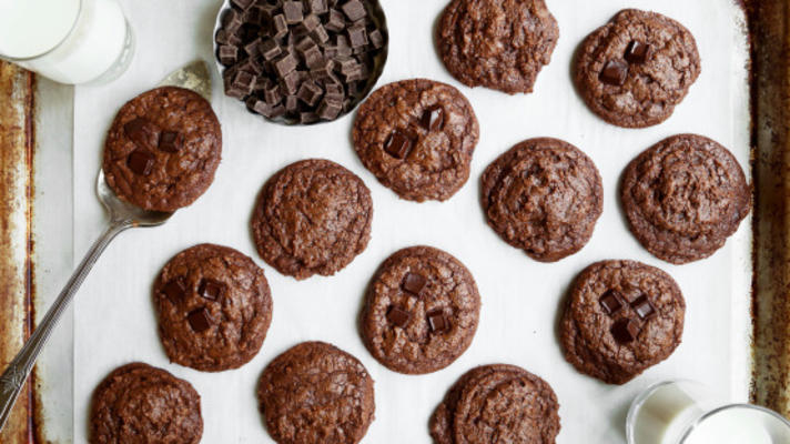 chocolate chip brownie cookies