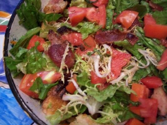 no-mayo blt salade