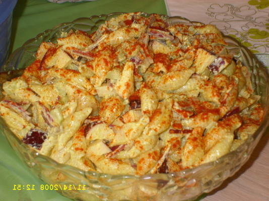 curried pastasalade