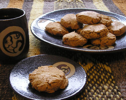 hazelnootboters zandkoekjes