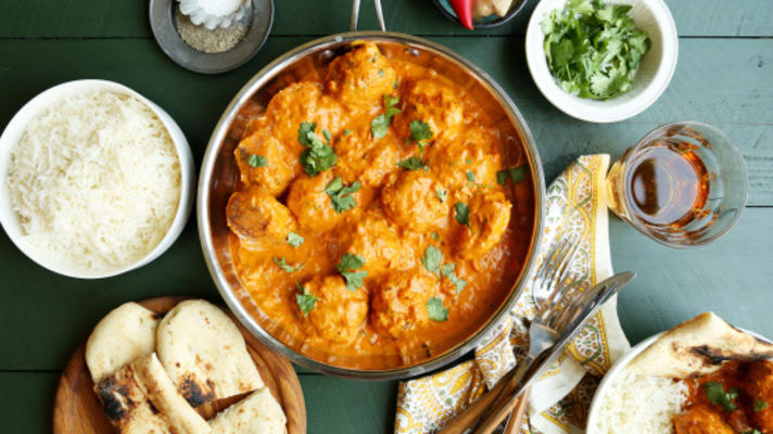 kip-gehaktbal tikka masala