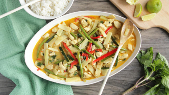 instant pot Thaise groene kerrie kip