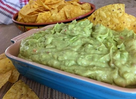 romige pittige guacamole