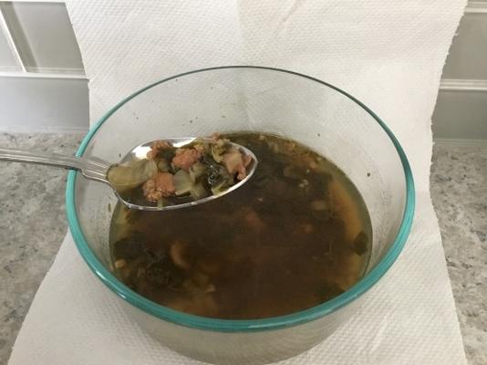 low carb pittige aziatische soep