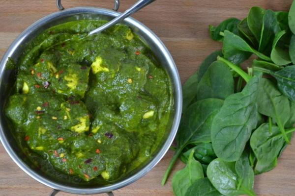 palak paneer curry recept