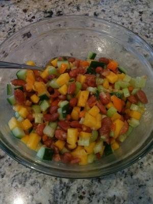 mango bonen salade