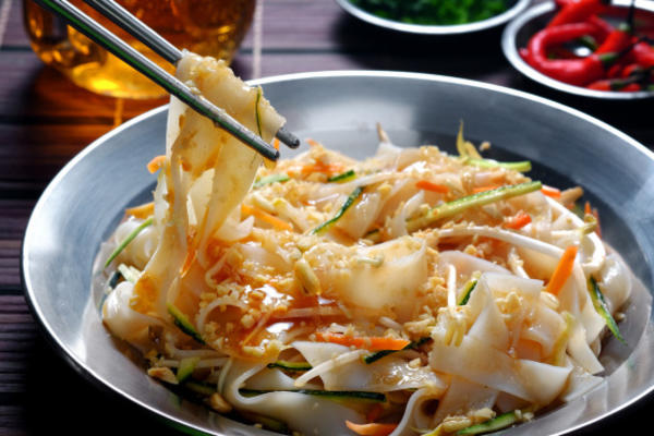 volledig plantaardig pad Thai