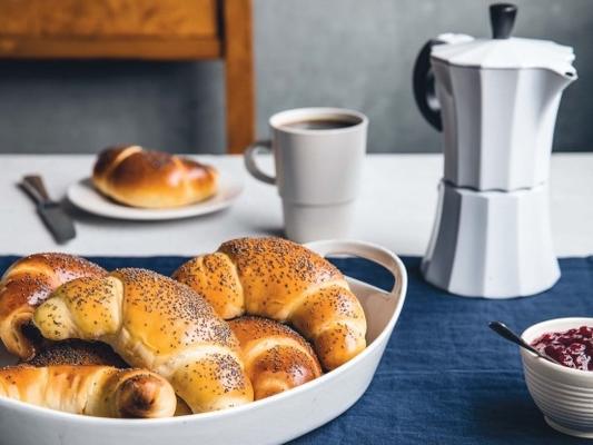 mohnhandouml; rnchen van klassiek Duits bakken