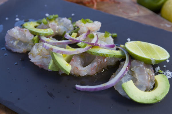 bc plekje ceviche Prawn