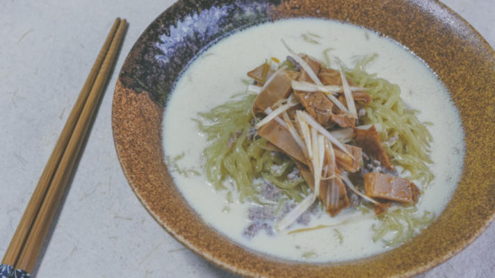 sojamelk ramen