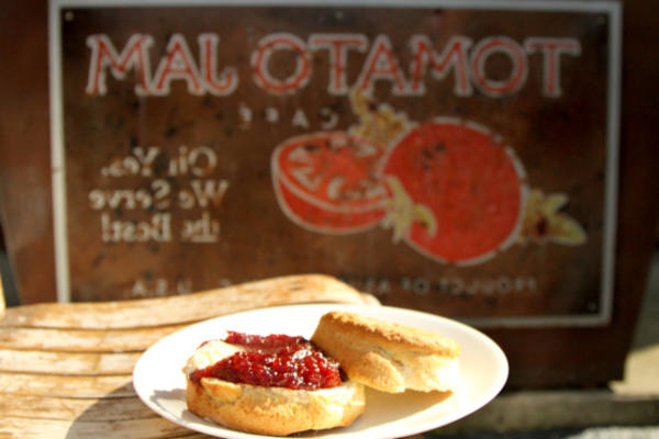 kattenkoekjes met tomatenjam