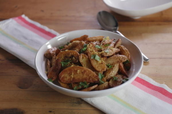 oven-geroosterde aardappelen met kruidenmixen