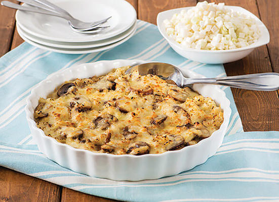 cauliettes paddestoelgratin