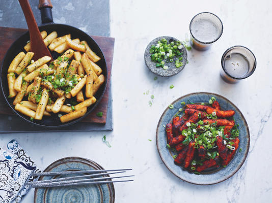 krokante chili rijstwafels (ki-rum ddeokbokki)