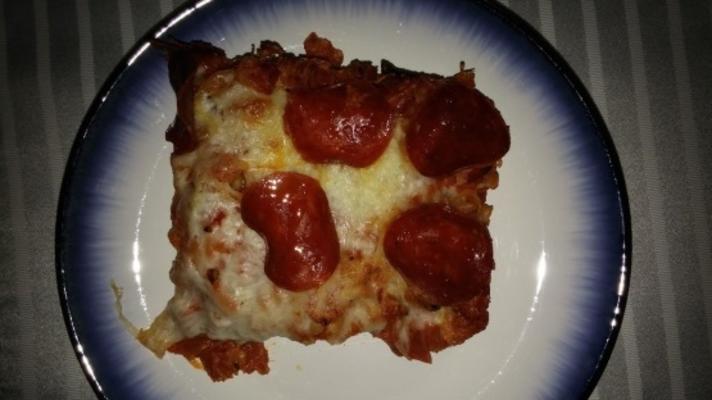 gemakkelijke pizza pasta