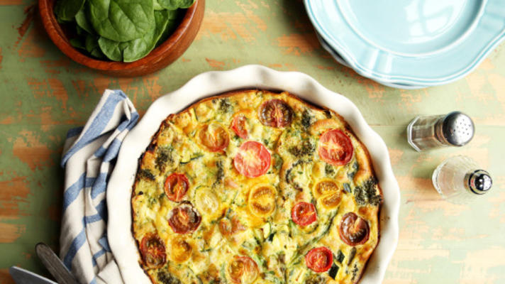 magische korst blender quiche